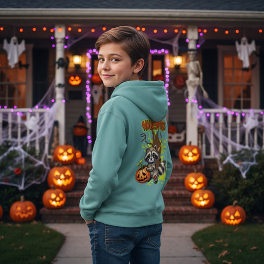 Halloween Kinder Hoodie für Jungen und Mädchen – kuscheliges Outfit für Party, Schule und Freizeit
