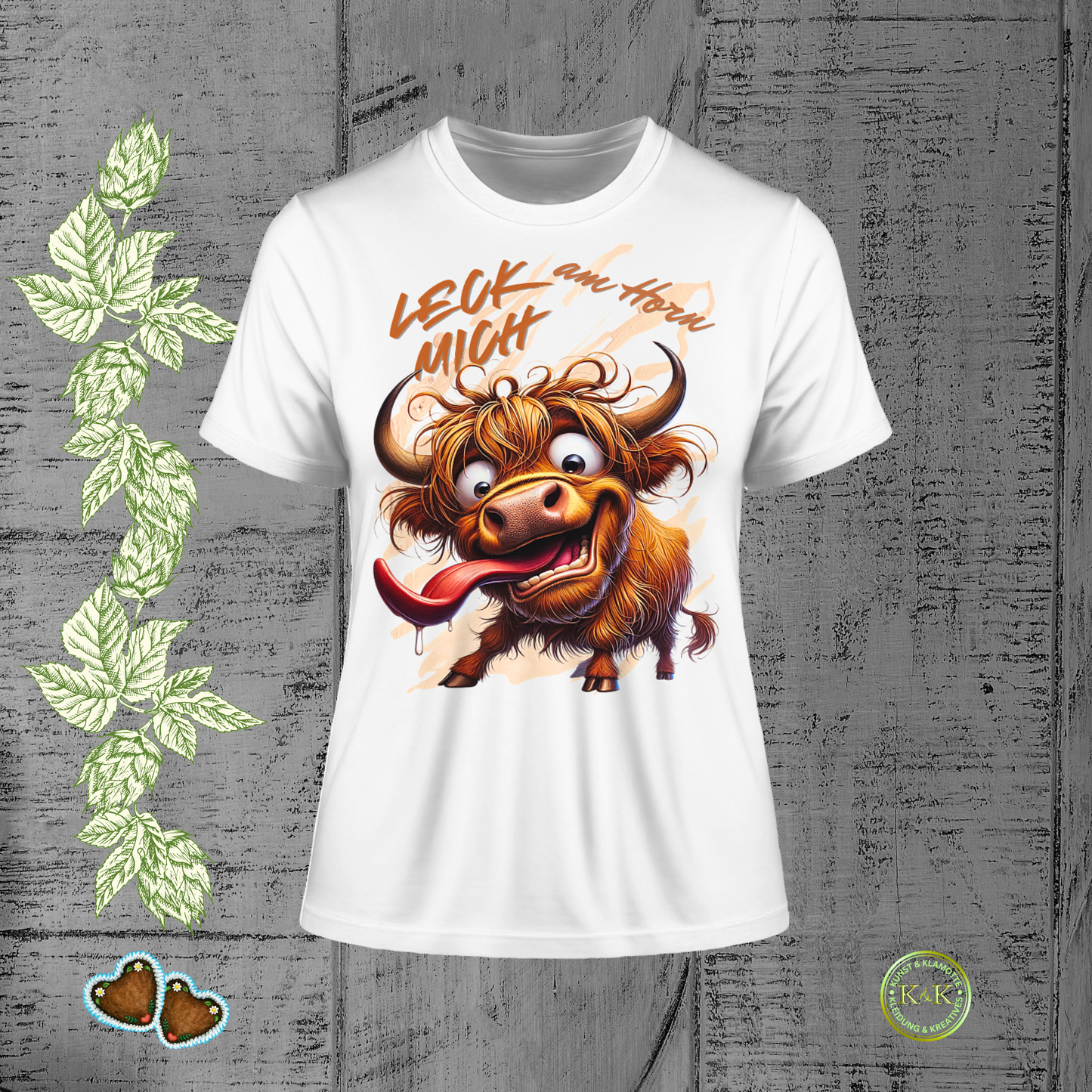 Wiesn Fitted Ladies Organic Shirt mit frechem Spruch – lustiges Oktoberfest Outfit, Trachtenlook modern, Geschenkidee für Volksfest & Biergarten