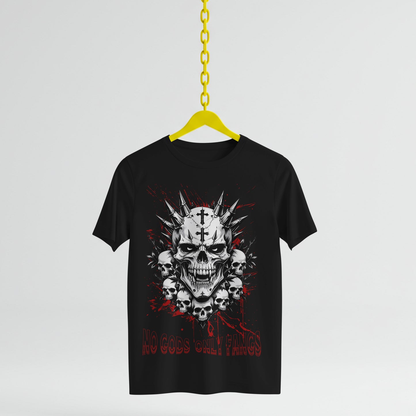 Herren Dark Art Shirt für Metalheads & Rebellen | Rock- & Metal-inspiriertes Design