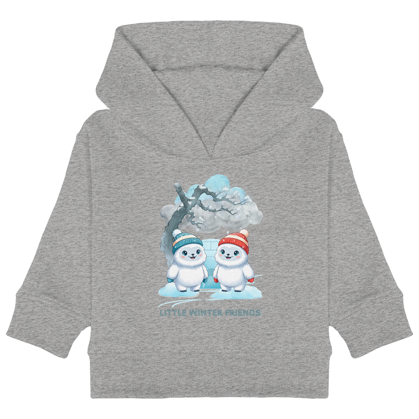 Little Winter Friends – Baby Organic Hoodie