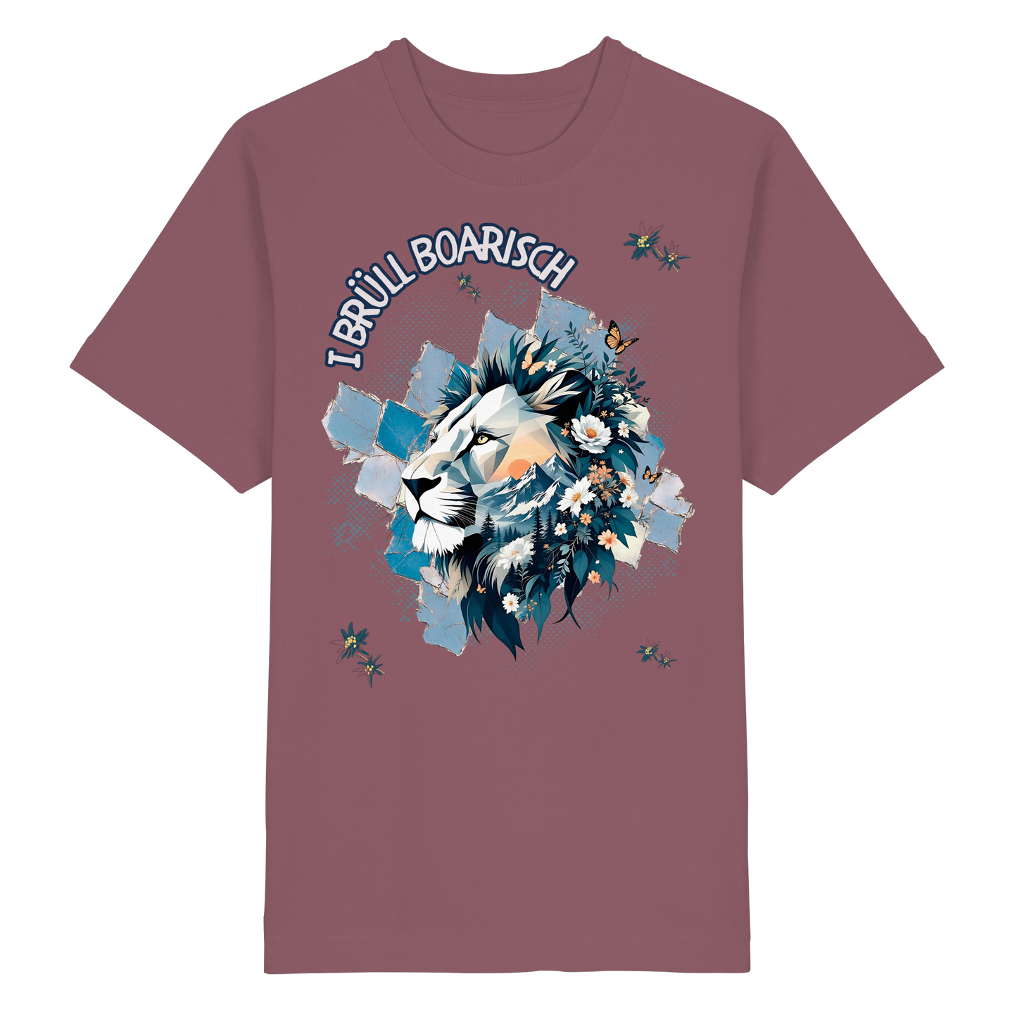 Dialekt-Shirt für Herren und Damen | Regular Fit Streetwear