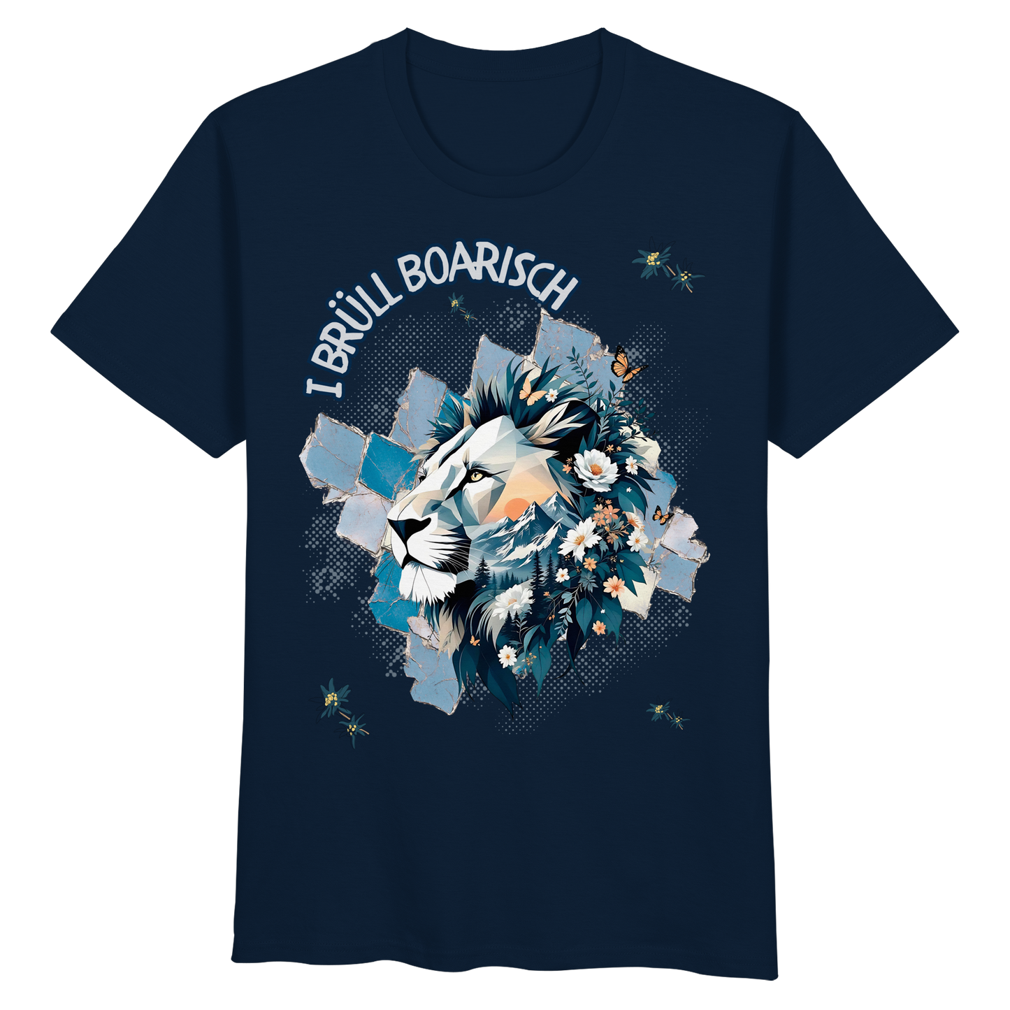 Dialekt-Shirt für Damen und Herren| Regular Fit Streetwear