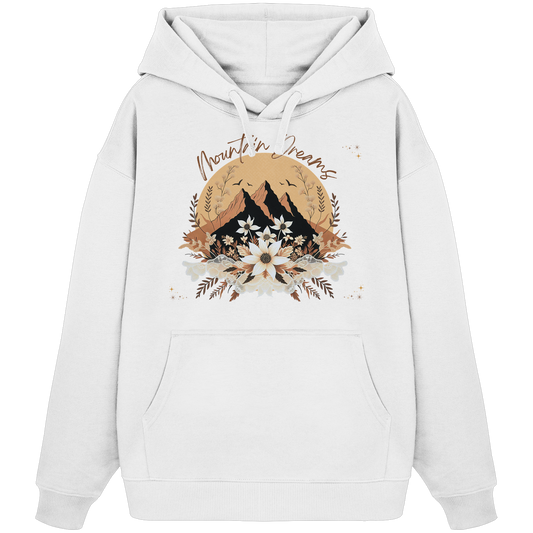 Mountain Dreams Hoodie – Alpen Style Streetwear für Outdoor, Freizeit und Bergliebhaber