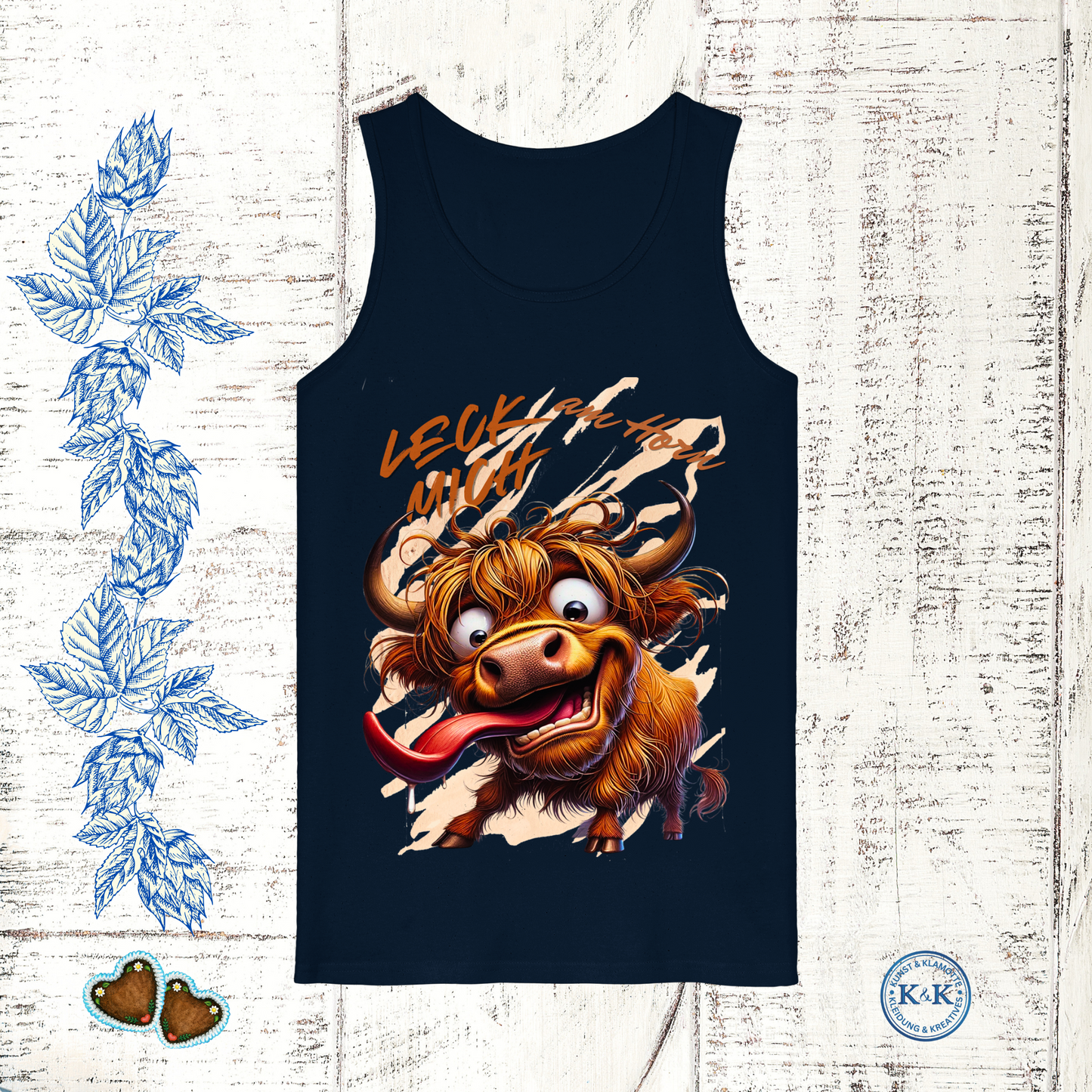Wiesn Ladies -Organic Tank Top mit frechem Spruch – lustiges Oktoberfest Outfit, Trachtenlook modern, Geschenkidee für Volksfest & Biergarten