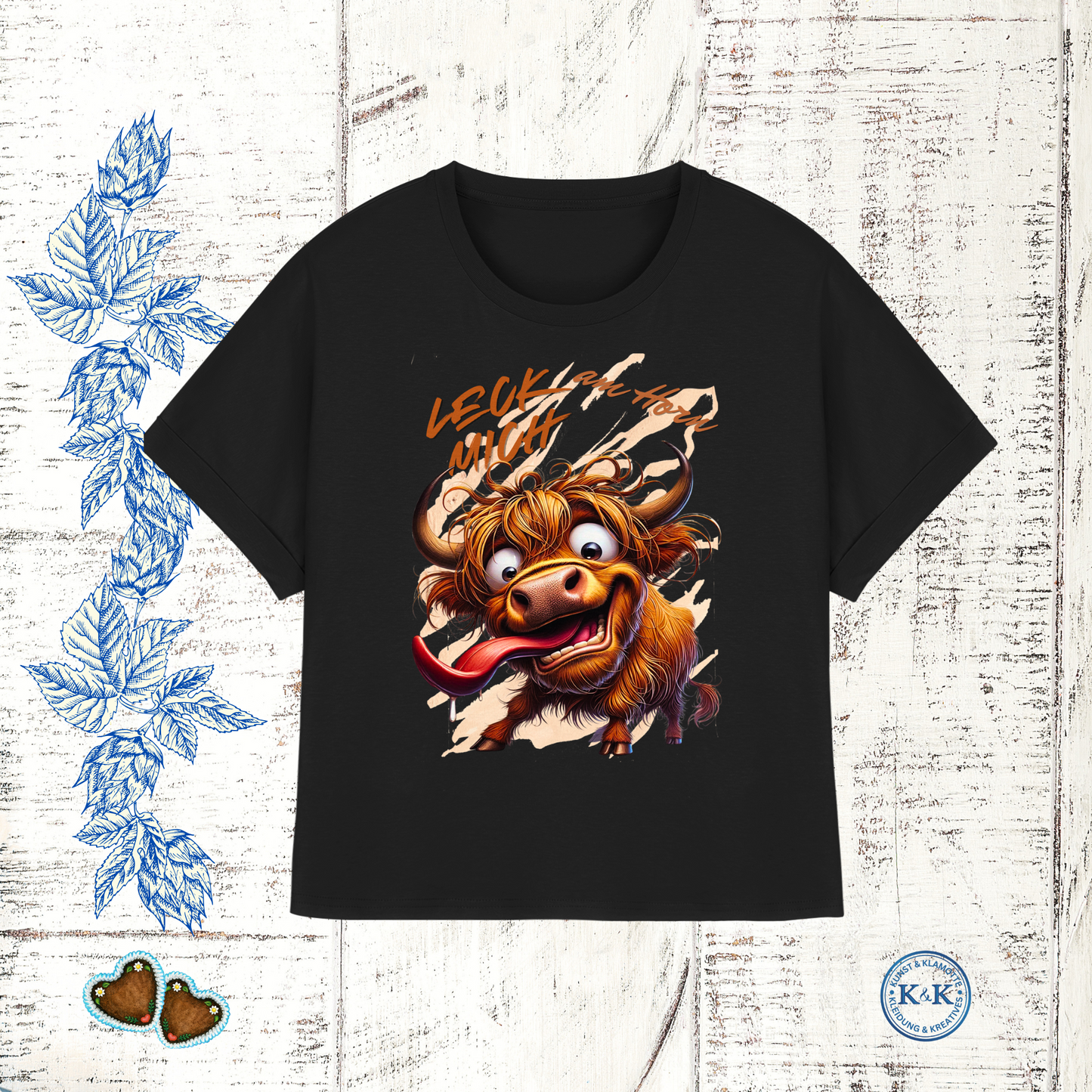 Wiesn Womens Organic Rolled Sleeves T-Shirt mit frechem Spruch – lustiges Oktoberfest Outfit, Trachtenlook modern, Geschenkidee für Volksfest & Biergarten