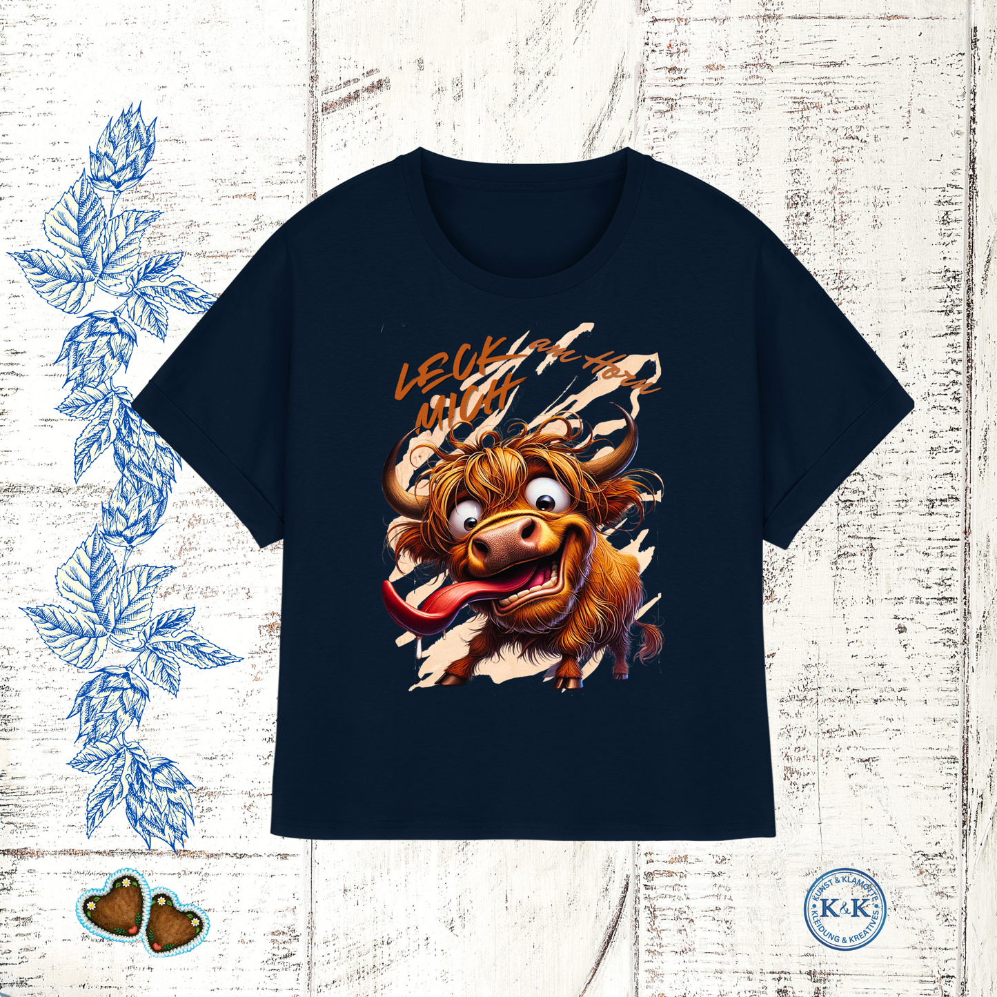 Wiesn Womens Organic Rolled Sleeves T-Shirt mit frechem Spruch – lustiges Oktoberfest Outfit, Trachtenlook modern, Geschenkidee für Volksfest & Biergarten