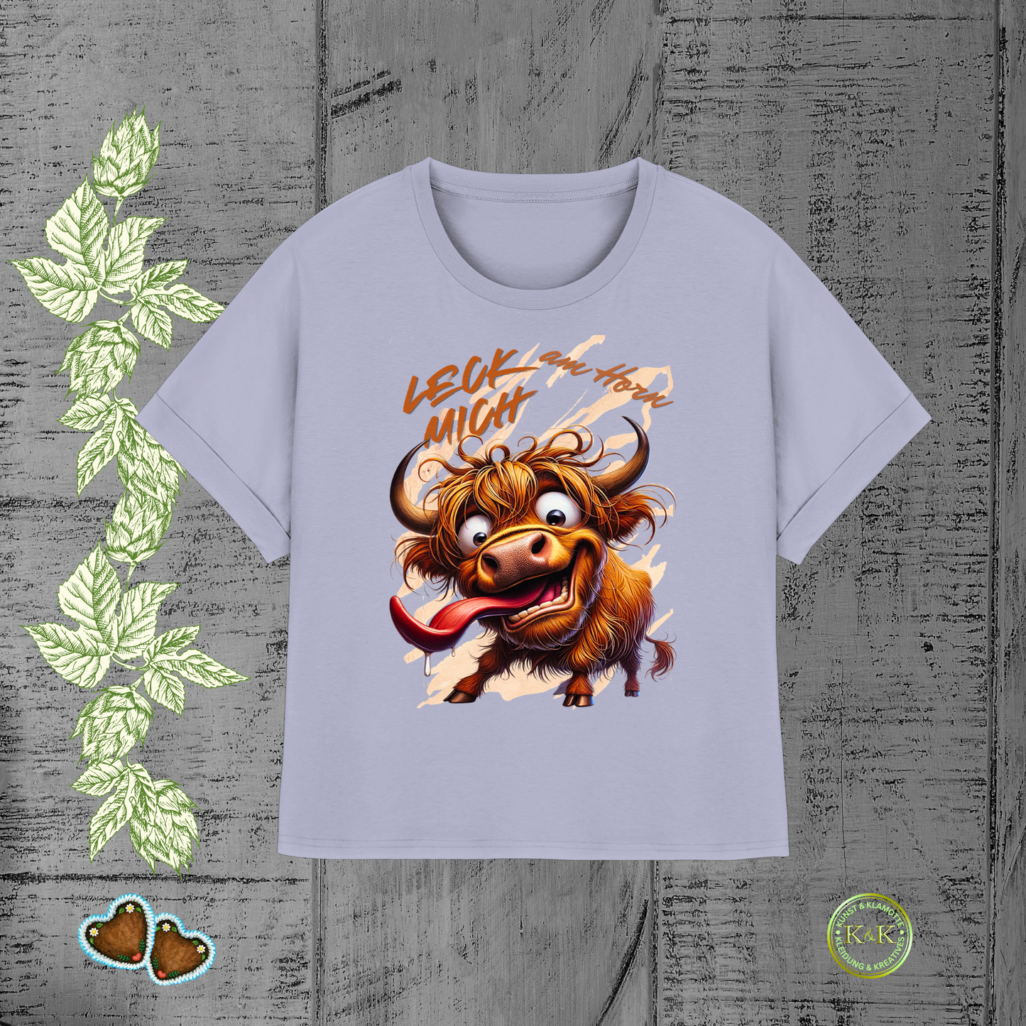 Wiesn Womens Organic Rolled Sleeves T-Shirt mit frechem Spruch – lustiges Oktoberfest Outfit, Trachtenlook modern, Geschenkidee für Volksfest & Biergarten
