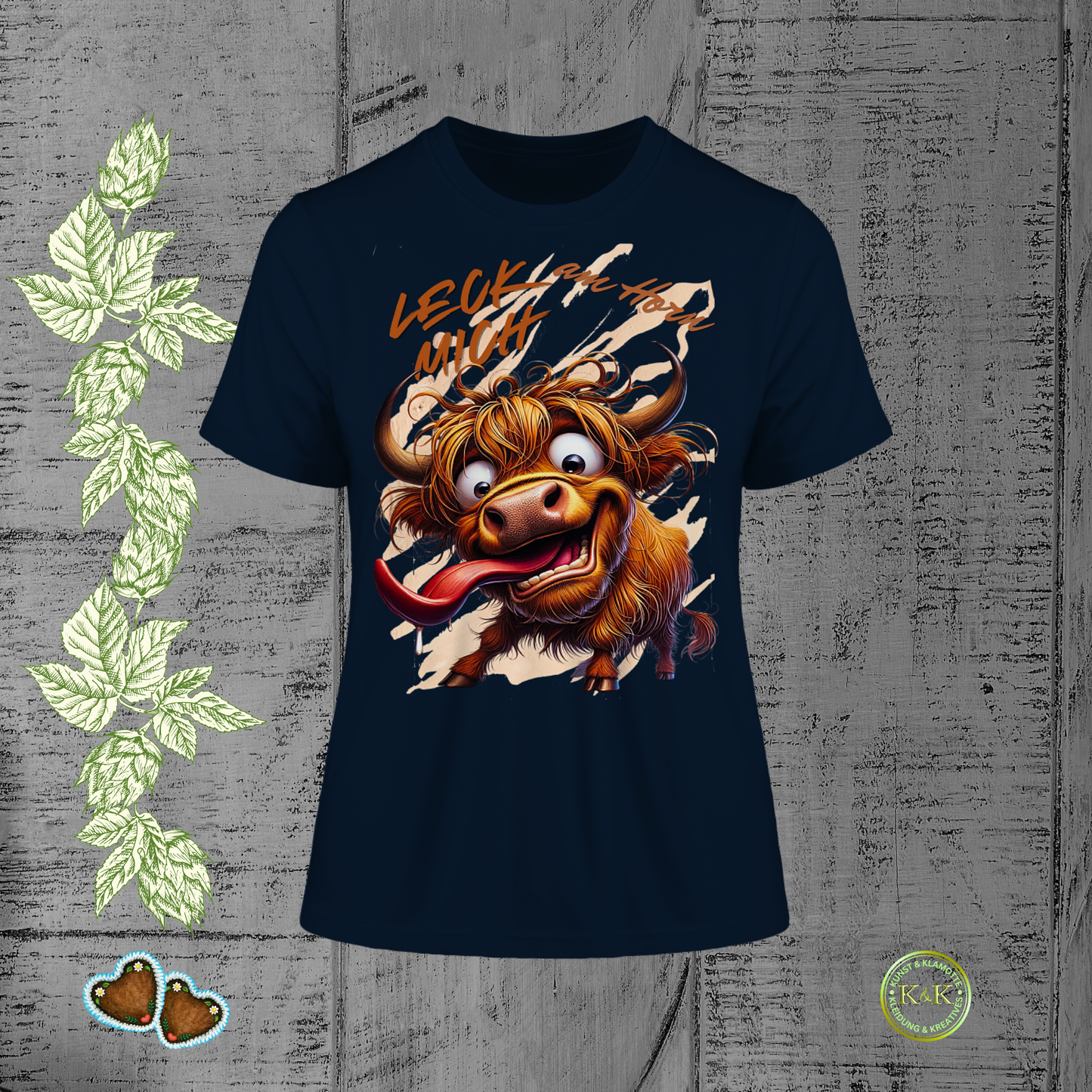 Wiesn Fitted Ladies Organic Shirt mit frechem Spruch – lustiges Oktoberfest Outfit, Trachtenlook modern, Geschenkidee für Volksfest & Biergarten