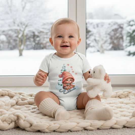 Organic Baby Bodysuit Winter