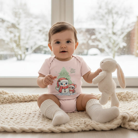 Winter Organic Baby Bodysuit