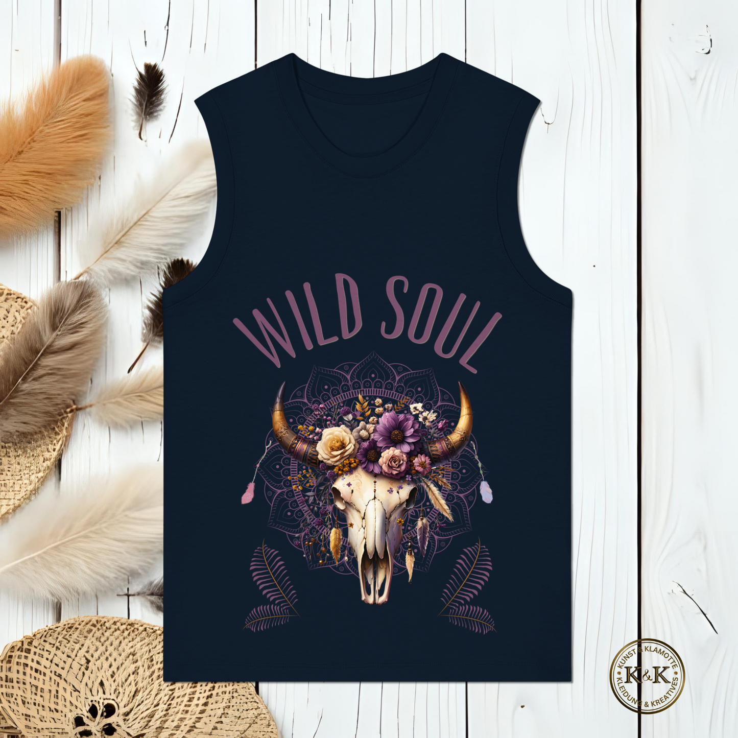Wild Soul Womens Organic Tank Top I Boho Style