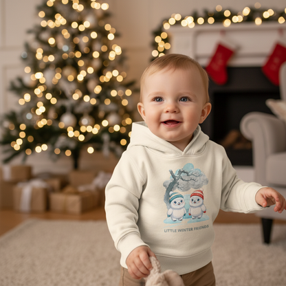 Little Winter Friends – Baby Organic Hoodie