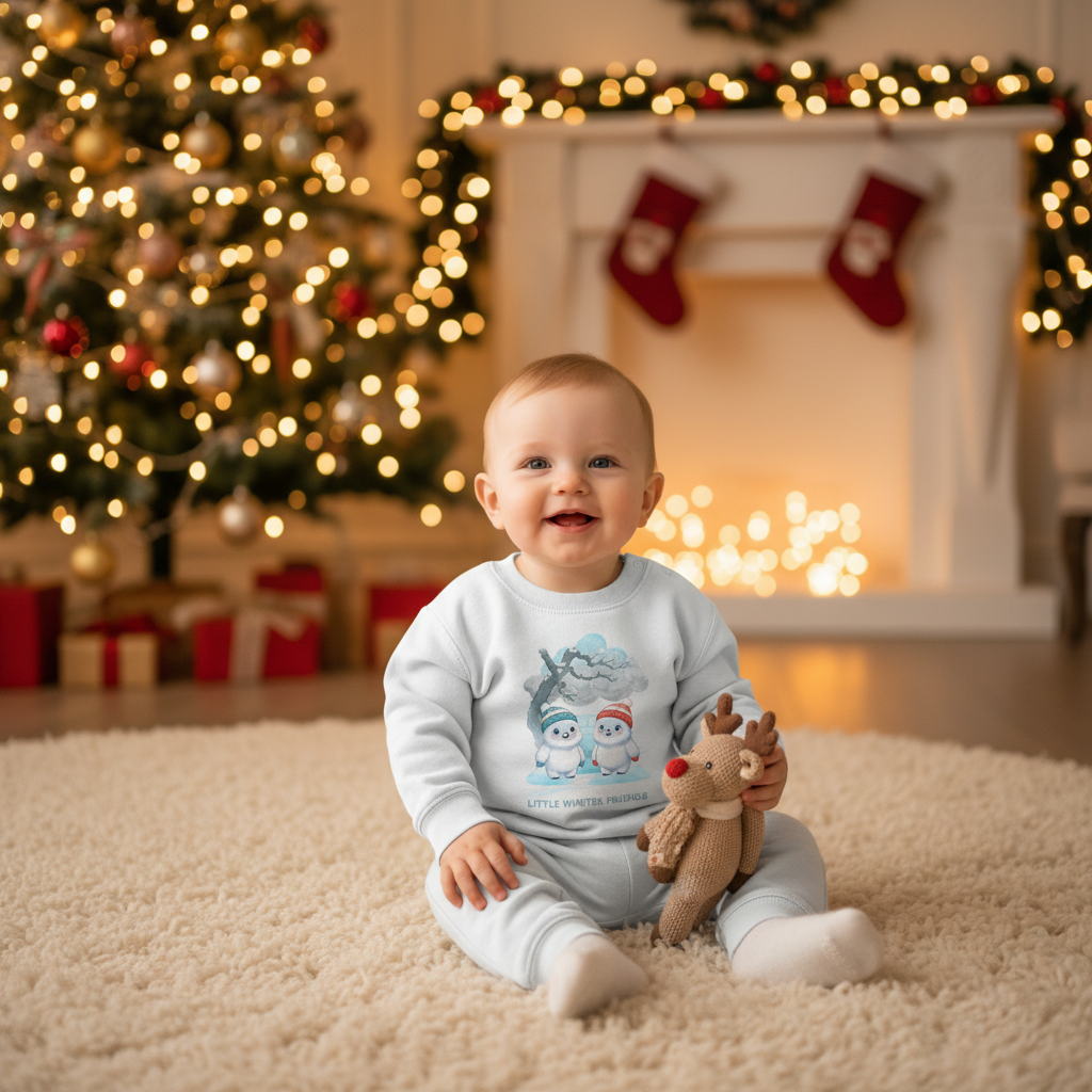 Little Winter Friends – Baby Organic Sweatshirt