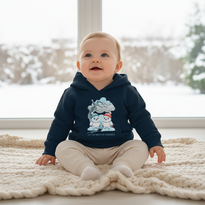 Little Winter Friends – Baby Organic Hoodie