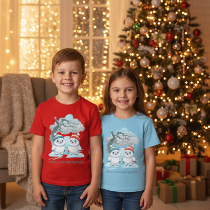 Little Winter Friends – Kids Premium Shirt