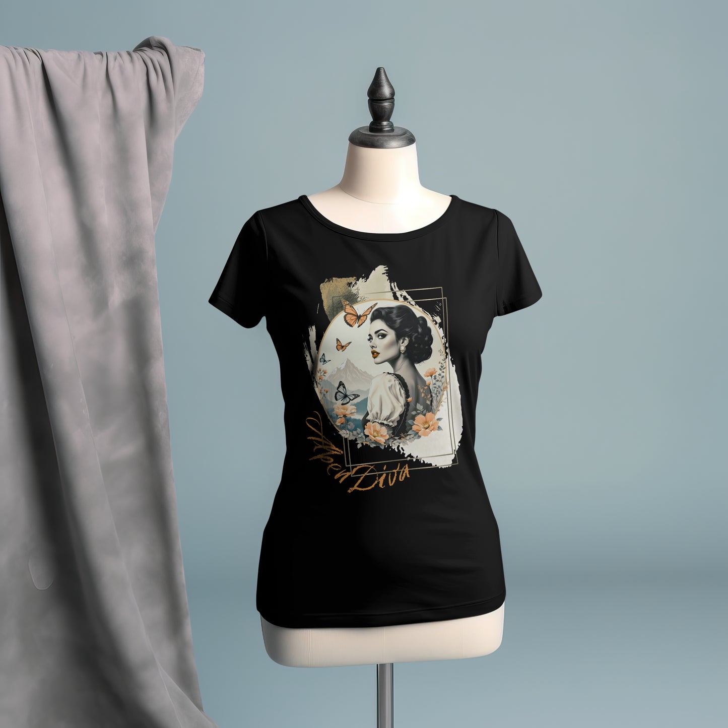 Vintage Alpen Retro-T-Shirt