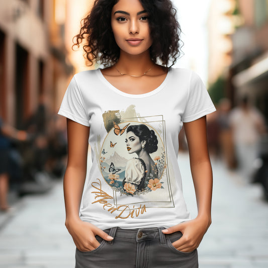 Vintage Alpen Retro-T-Shirt