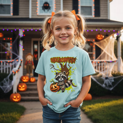 Halloween Kinder T-Shirt für Jungen und Mädchen – trendiges Outfit für Party, Schule und Freizeit
