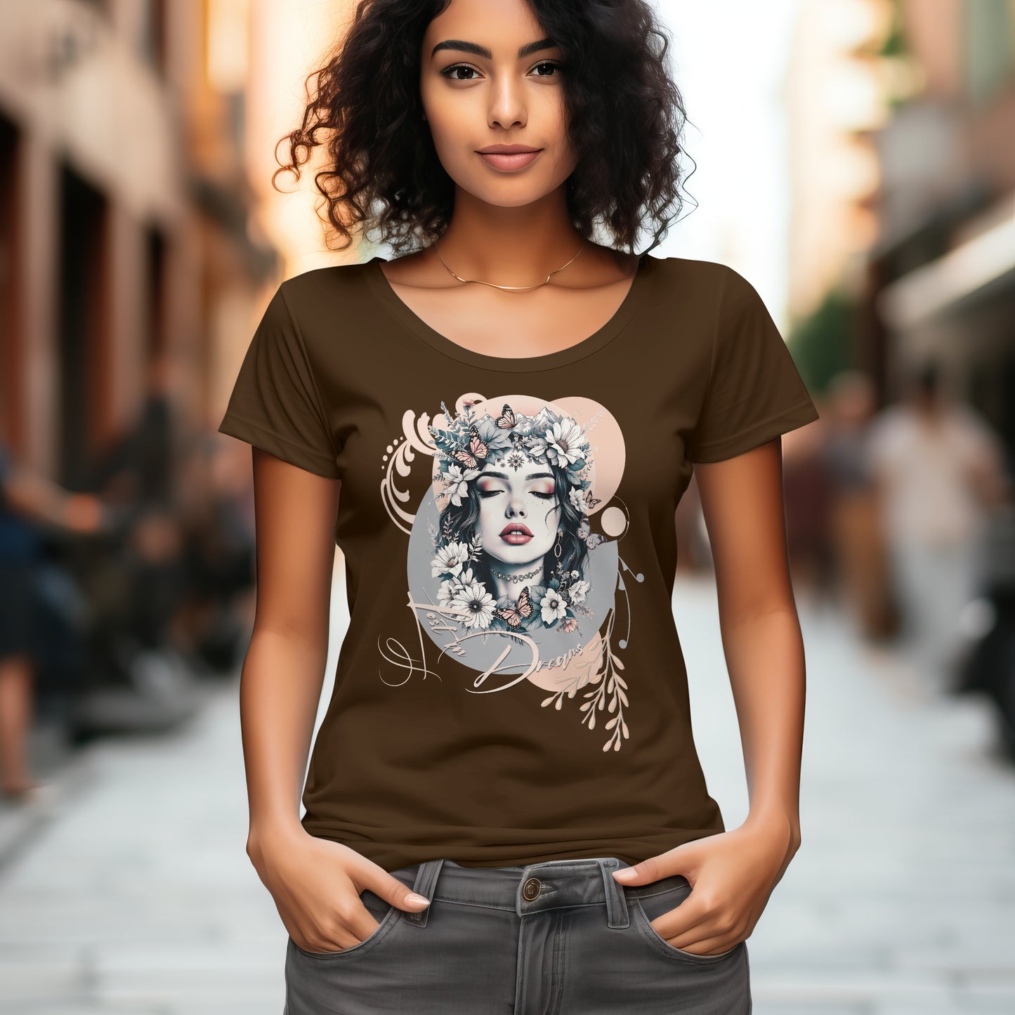 Modernes Damen T-Shirt für Fashion und Freizeit – stylische Mode für selbstbewusste Frauen