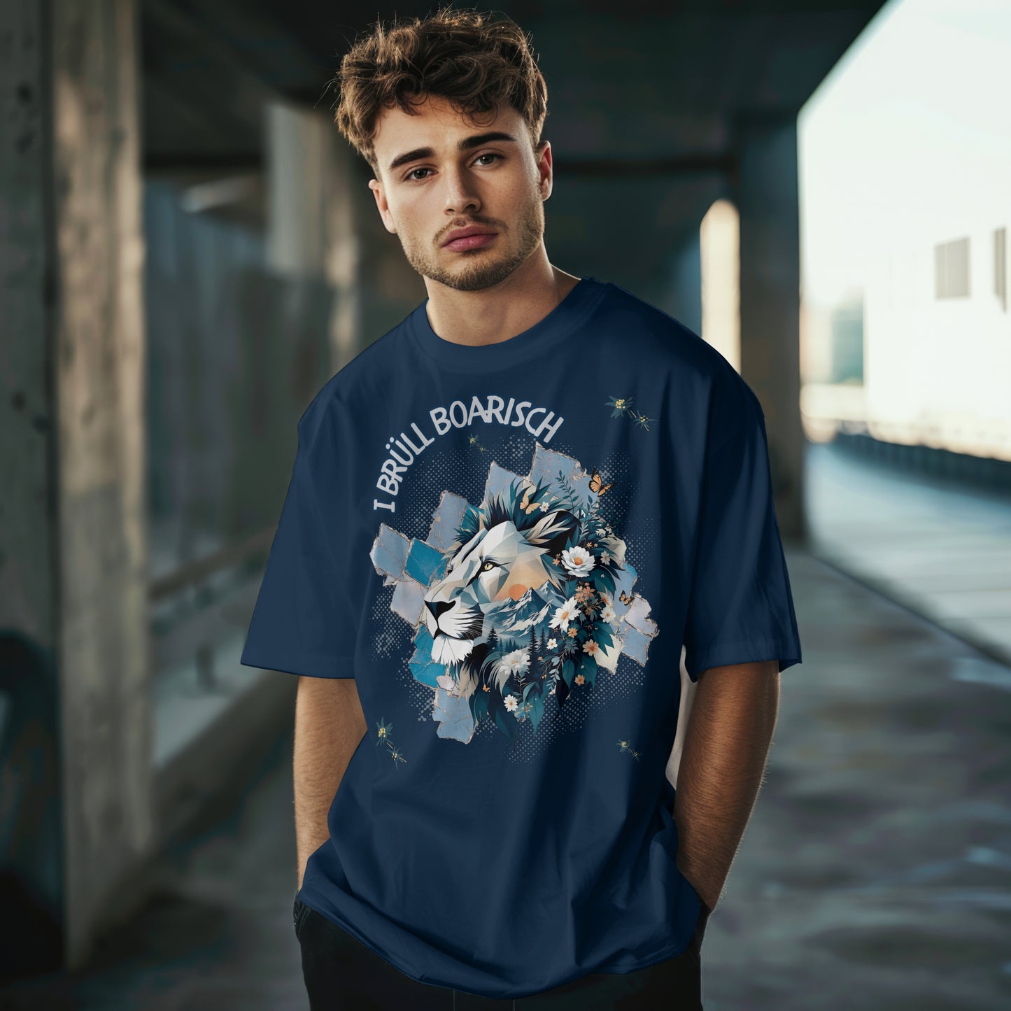 Dialekt-Shirt für Herren und Damen | Regular Fit Streetwear