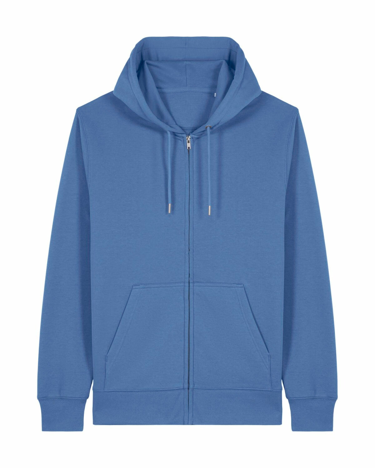 Organic Zipper Wild Instinct – Herbst Hoodie aus Bio-Baumwolle mit Rückendruck für Damen und Herren