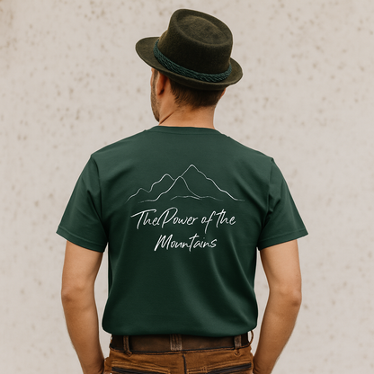 Bavarian Power - Modernes Herren T-Shirt für Outdoor Abenteuer und Freizeit – stylische Mode für Naturverbundene