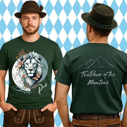 Bavarian Power - Modernes Herren T-Shirt für Outdoor Abenteuer und Freizeit – stylische Mode für Naturverbundene