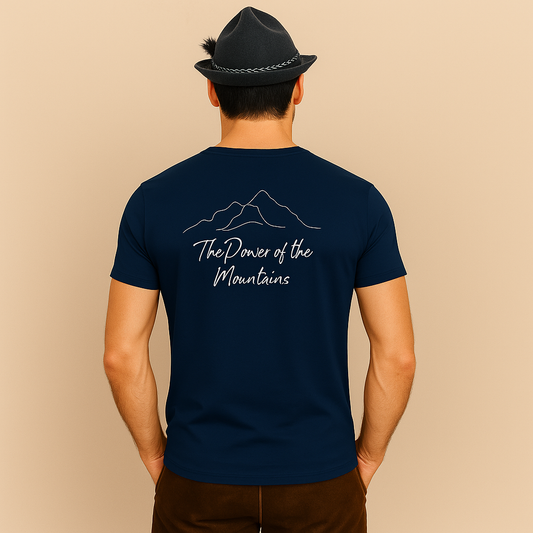 Bavarian Power -  Trendiges V-Neck Shirt, Lifestyle Fashion für Freizeit und Alltag