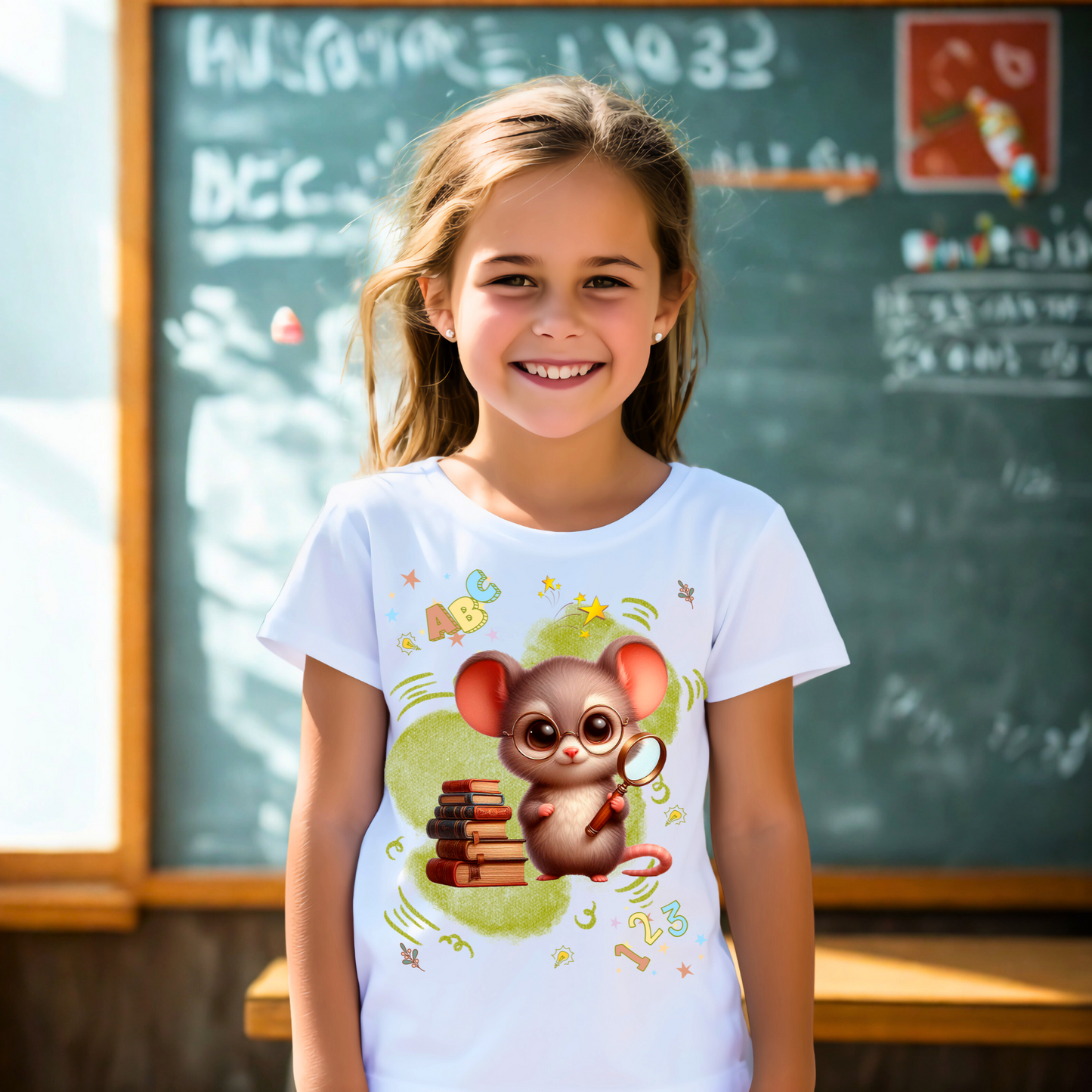 Lustiges Kinder- Shirt für Schule, Kita & Alltag  - Kids Organic Shirt