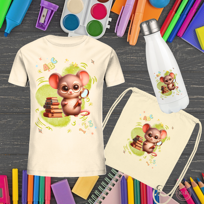 Lustiges Kinder- Shirt für Schule, Kita & Alltag  - Kids Organic Shirt