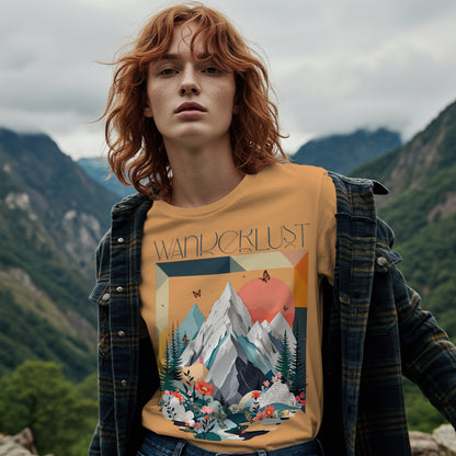 Organic Heavy T-Shirt für Naturliebhaber, Wander- & Abenteuer Look