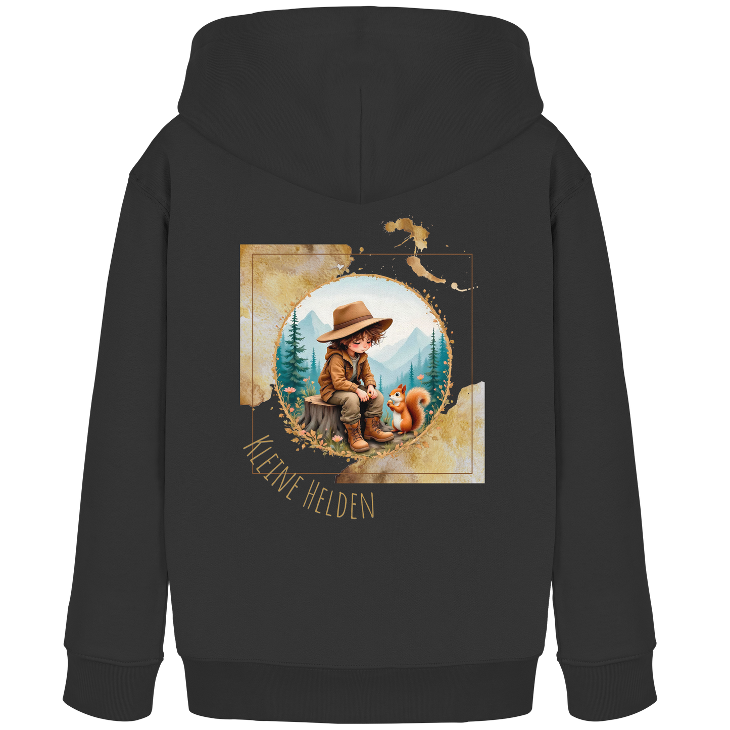 Kinder Hoodie Outdoor Abenteuer – Warme Freizeitmode für kleine Entdecker und Naturfreunde