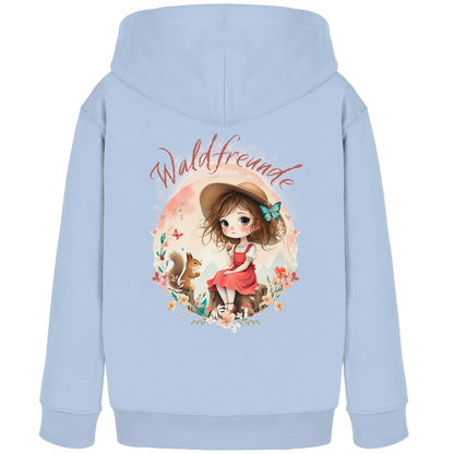 Mädchen Hoodie Waldfreunde – Bequeme Outdoor Mode für kleine Naturentdecker