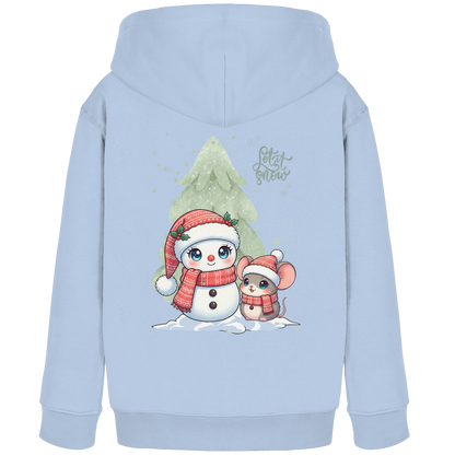 Winter Hoodie für Kinder aus Bio-Baumwolle