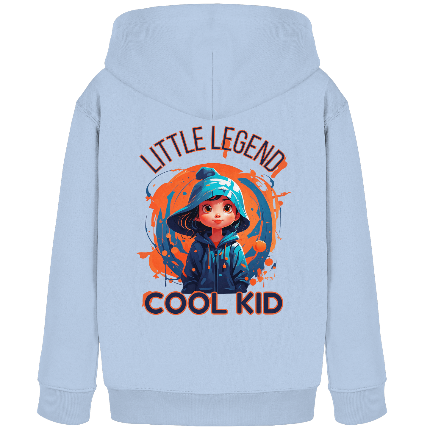 Kinder Hoodie Little Legend – cooler Kapuzenpullover für Jungen und Mädchen in Schule und Freizeit