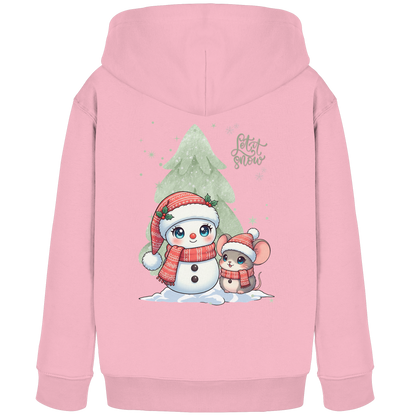 Winter Hoodie für Kinder aus Bio-Baumwolle