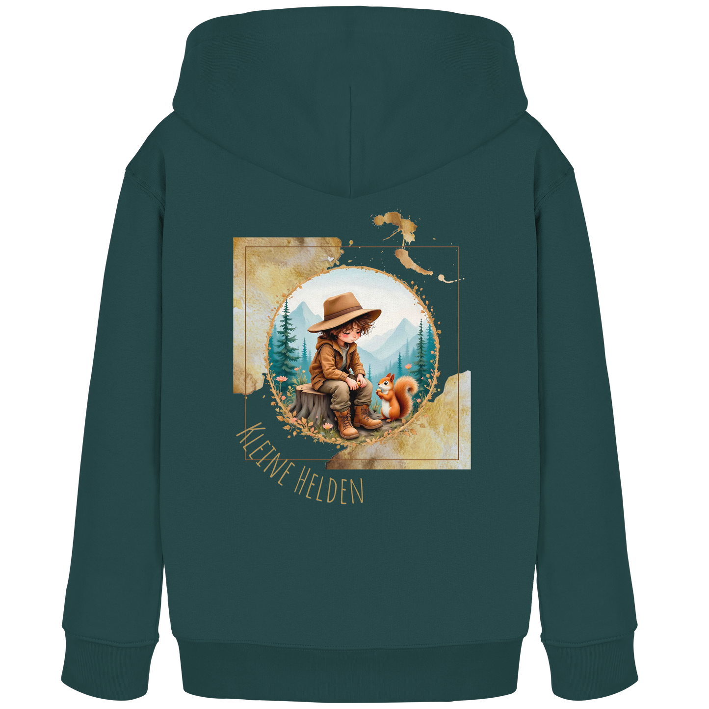 Kinder Hoodie Outdoor Abenteuer – Warme Freizeitmode für kleine Entdecker und Naturfreunde