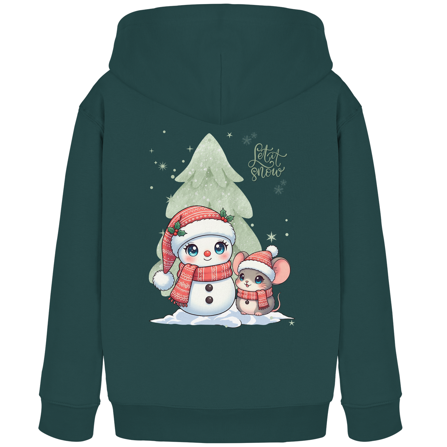 Winter Hoodie für Kinder aus Bio-Baumwolle