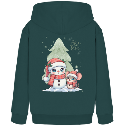 Winter Hoodie für Kinder aus Bio-Baumwolle