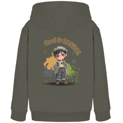 Kids Hoodie Cool & Casual – Jungen Hoodie mit Rückendruck, Herbst Hoodie im Streetstyle Look