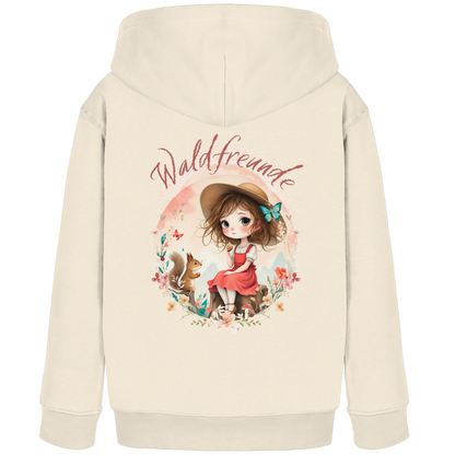 Mädchen Hoodie Waldfreunde – Bequeme Outdoor Mode für kleine Naturentdecker