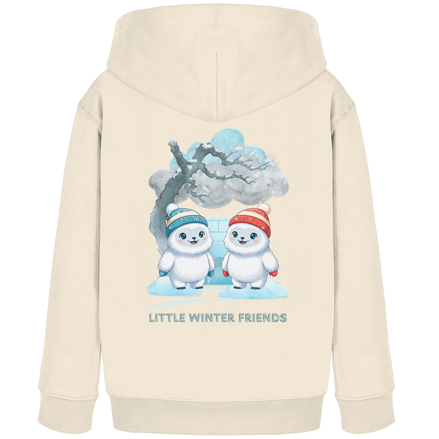 Little Winter Friends – Kinder Organic Hoodie