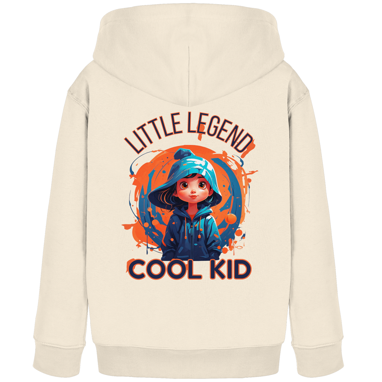 Kinder Hoodie Little Legend – cooler Kapuzenpullover für Jungen und Mädchen in Schule und Freizeit