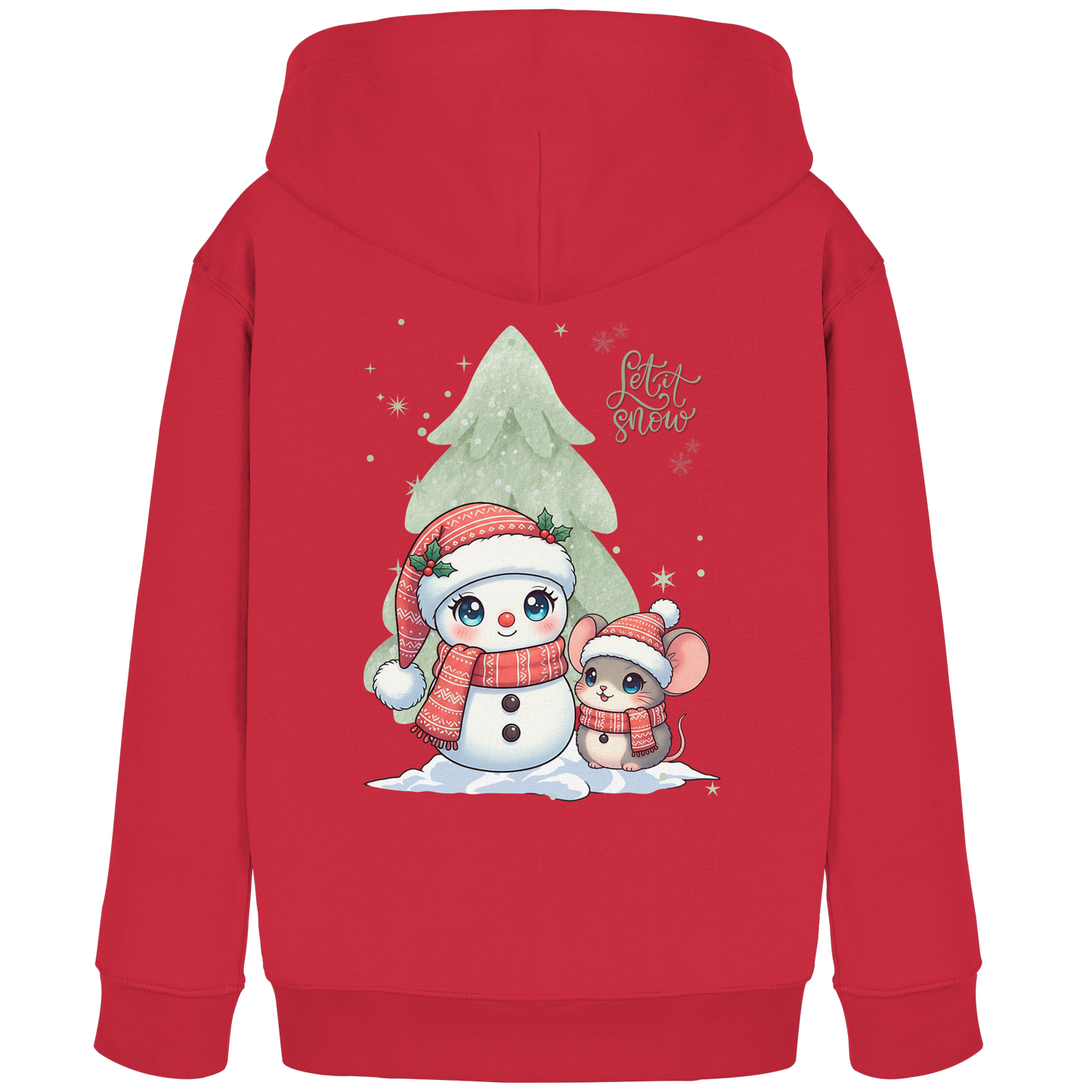 Winter Hoodie für Kinder aus Bio-Baumwolle