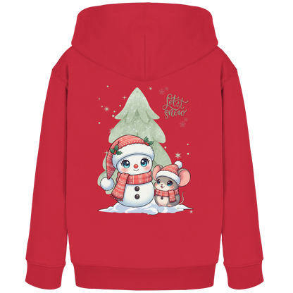 Winter Hoodie für Kinder aus Bio-Baumwolle