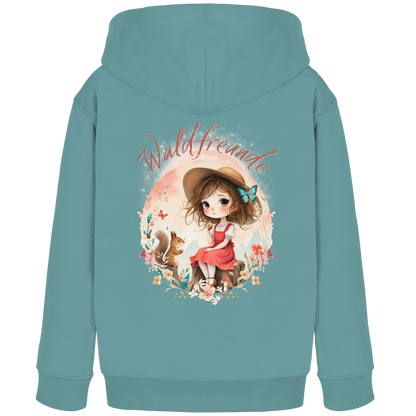 Mädchen Hoodie Waldfreunde – Bequeme Outdoor Mode für kleine Naturentdecker