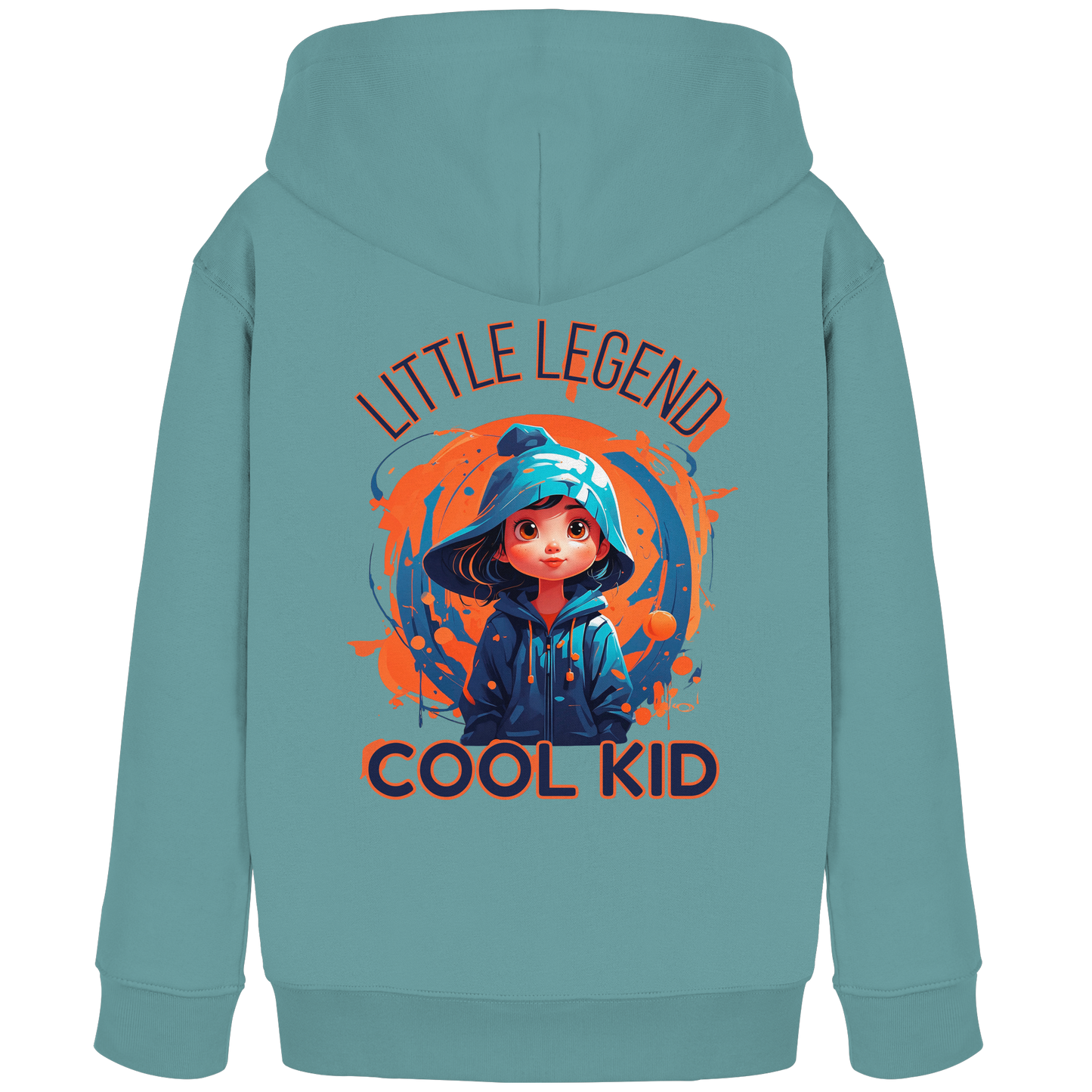 Kinder Hoodie Little Legend – cooler Kapuzenpullover für Jungen und Mädchen in Schule und Freizeit