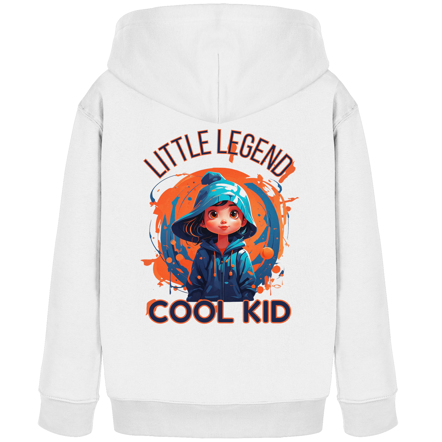 Kinder Hoodie Little Legend – cooler Kapuzenpullover für Jungen und Mädchen in Schule und Freizeit