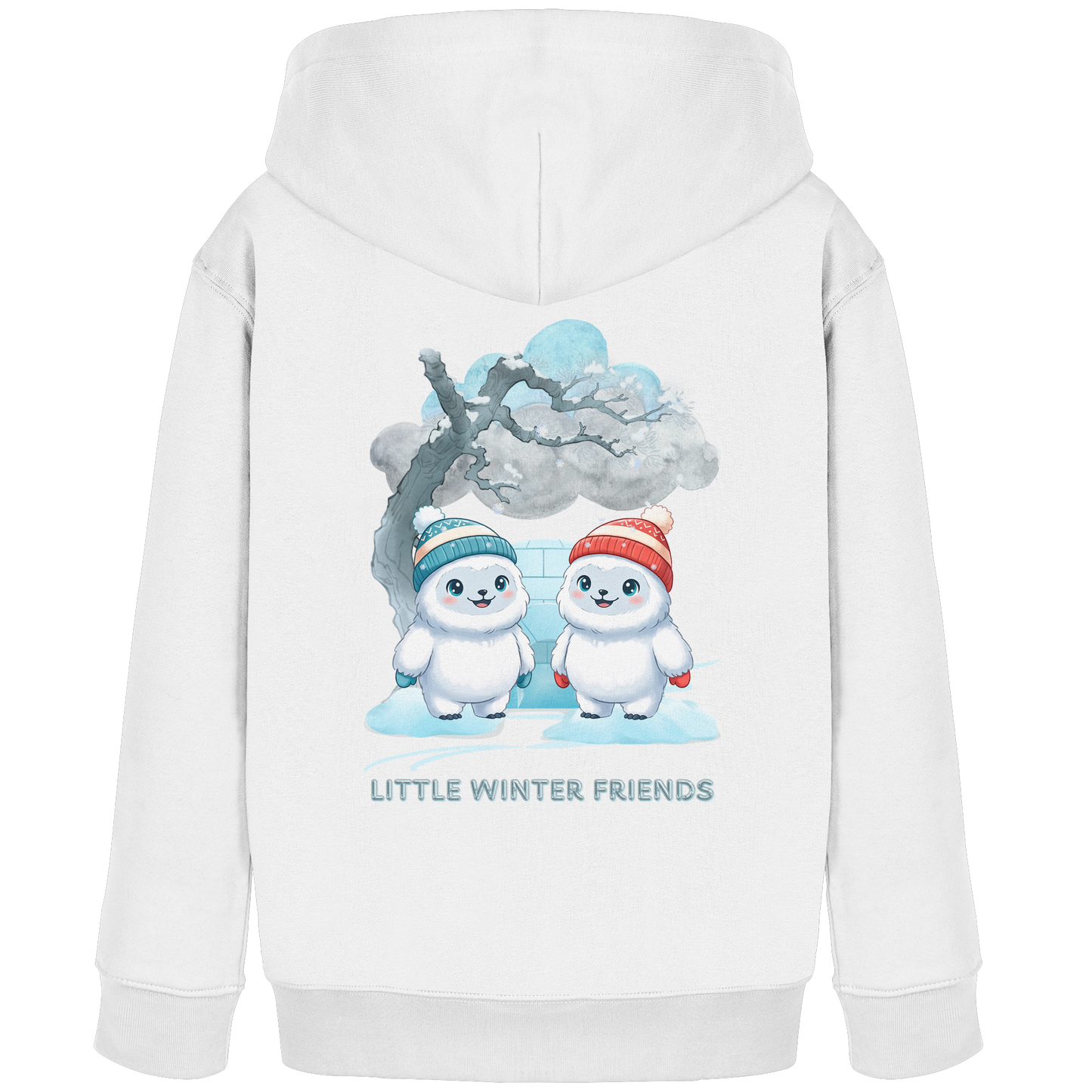 Little Winter Friends – Kinder Organic Hoodie