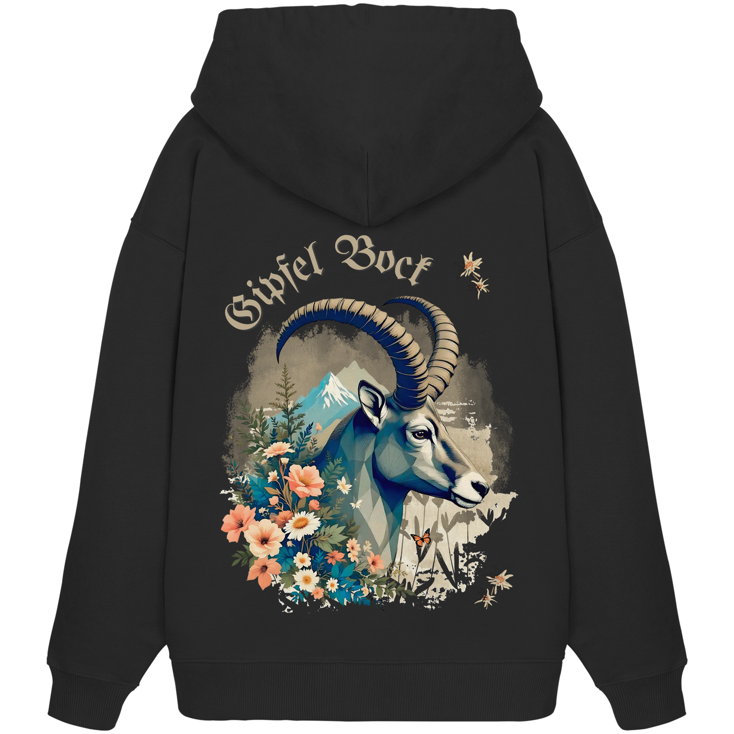 Gipfelbock Organic Oversize Hoodie